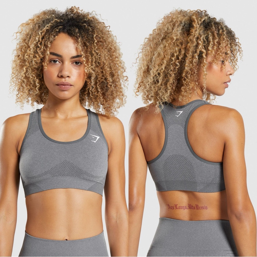 Gymshark DUN Sports Bra Light Support Size Medium
